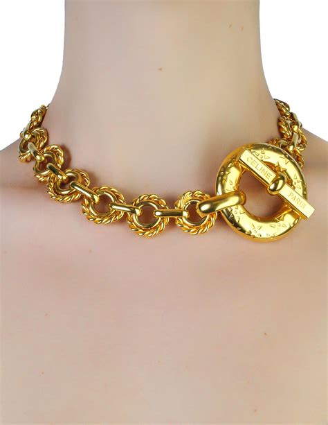 celine vintage necklace|Celine necklace online.